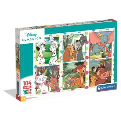 Puzzle 104el Maxi Disney Classic CLEMENTONI 25016 CLM