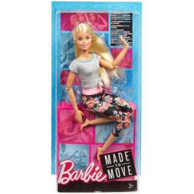 Barbie MADE TO MOVE lalka kwiecista FTG81 FTG80 MATTEL
