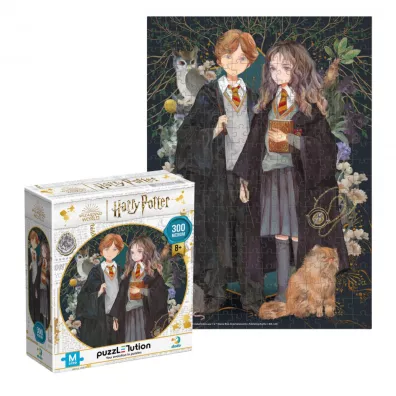 Puzzle 300 el. Harry Potter. Hermiona i Ron Dodo