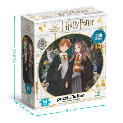 Puzzle 300 el. Harry Potter. Hermiona i Ron Dodo