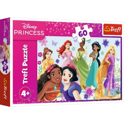 Puzzle 60 el. Ksie�niczki w akcji Trefl
