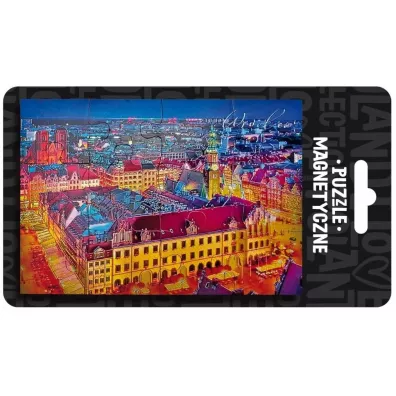 Pan Dragon Magnes puzzle Wroc�aw
