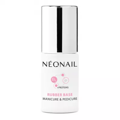 NeoNail Rubber Base baza hybrydowa Manicure & Pedicure 7.2 ml