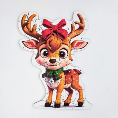 Puzzle 50 el. �wi�teczne - Karmelowy Reniferek Alexander