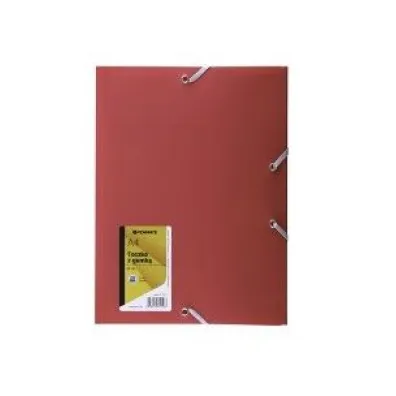 Penmate Teczka z gumk� A4 PP-101 r�owa
