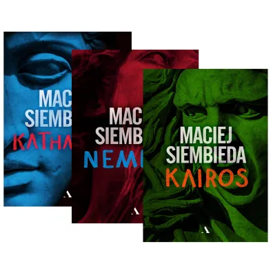 Pakiet Grecka trylogia. Tomy 1-3: Katharsis, Nemezis, Kairos - Maciej Siembieda