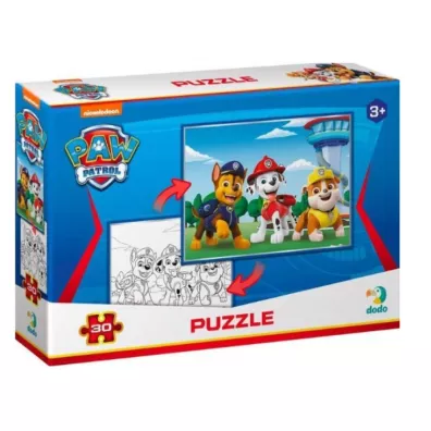 Puzzle 30 el. Paw Patrol 2 in1 Dodo