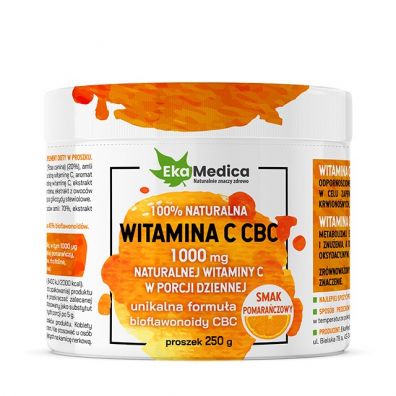 Ekamedica Witamina C 100% naturalna - suplement diety 250 g