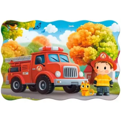 Puzzle 20 el. Maxi Little Fireman CASTORLAND C-02467