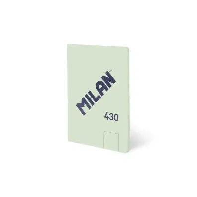 Milan Zeszyt klejony A5/48K g�adki zielony
