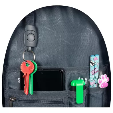 St.right Plecak 3 komorowy 15 cali Silver Cats