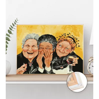 Twoje Hobby Malowanie po numerach - Babcie na wakacjach 40x50cm