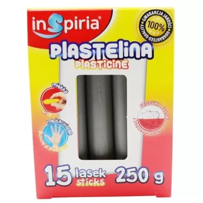 InSpiria Plastelina szara 250g