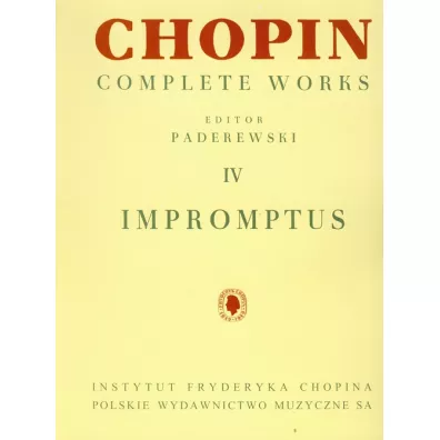 Chopin. Complete Works. Impromptus - Fryderyk Chopin