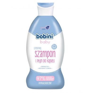 Bobini Baby lipidowy szampon i płyn do kąpieli 330 ml
