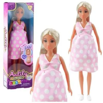 Lalka Anlily w ci��y LeanToys