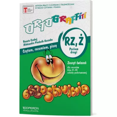 Ortograffiti. RZ-. Poziom 2. Zeszyt wicze. Szkoa podstawowa - Aleksandra Piechnik-Kaszuba, Renata Czabaj