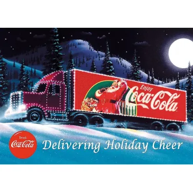 Puzzle 1000 el. Coca-Cola: �wi�teczna Ci�ar�wka Trefl