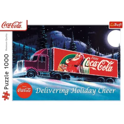 Puzzle 1000 el. Coca-Cola: �wi�teczna Ci�ar�wka Trefl