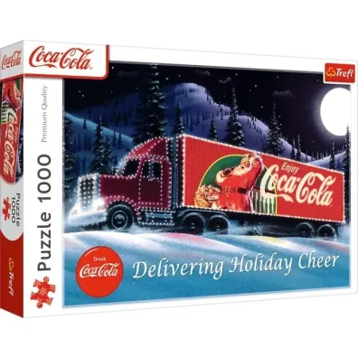 Puzzle 1000 el. Coca-Cola: �wi�teczna Ci�ar�wka Trefl