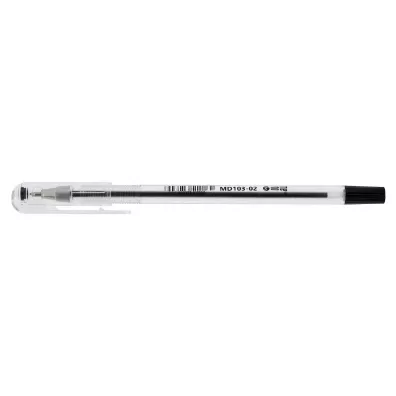 MemoBe Dugopis biurowy 0,7mm czarny tuba 20 szt.