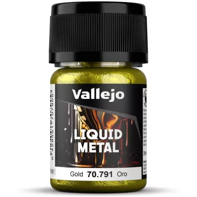 Vallejo: 70.791 - Liquid Metal - Gold