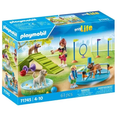 Playmobil My Life Plac zabaw dla ps�w 71745