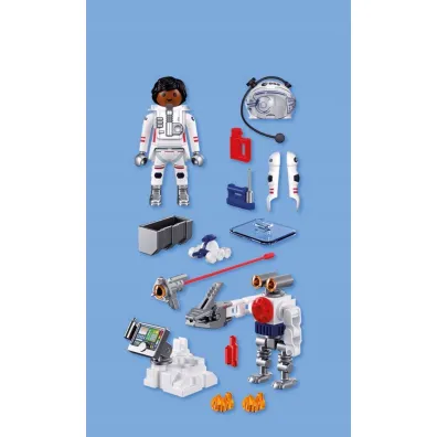 Astronauta ESA z�robotem 72014