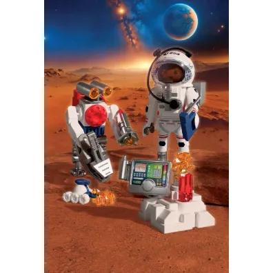 Astronauta ESA z�robotem 72014