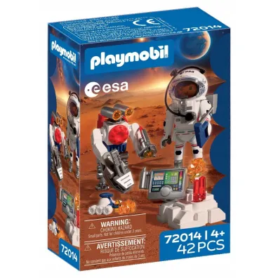 Astronauta ESA z�robotem 72014