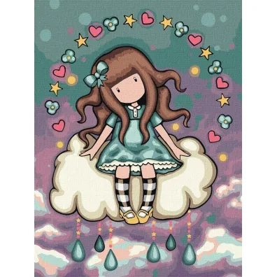 Malowanie po numerach - April`s Showers Kids Ideyka