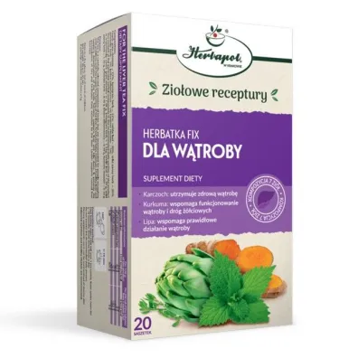 Herbapol Krak�w Herbatka Fix Dla W�troby suplement diety 20 sasz.