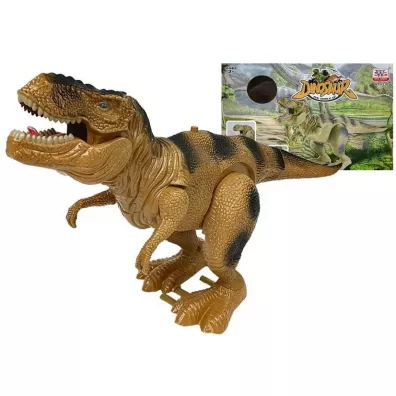 Dinozaur Tyranozaur Rex br�zowy LeanToys