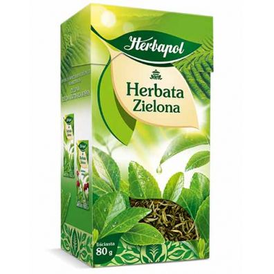Herbapol Herbata liciasta zielona 80 g