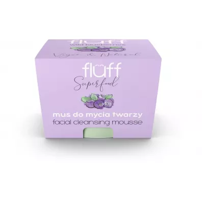Fluff Facial Cleansing Mousse mus do mycia twarzy Le�ne Jagody 100 g