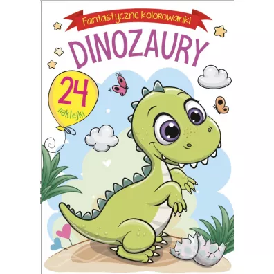 Fantastyczne kolorowanki. Dinozaury