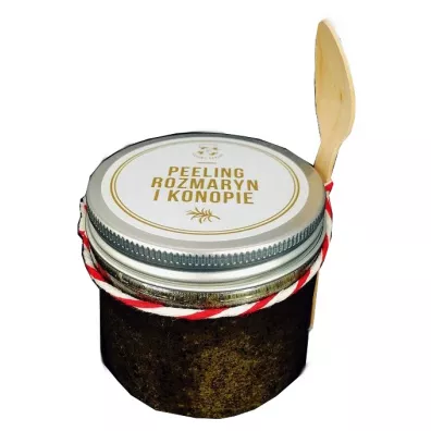 Mydlarnia 4 Szpaki Peeling Rozmaryn i Konopie 200 ml