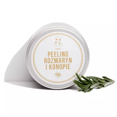 Mydlarnia 4 Szpaki Peeling Rozmaryn i Konopie 200 ml