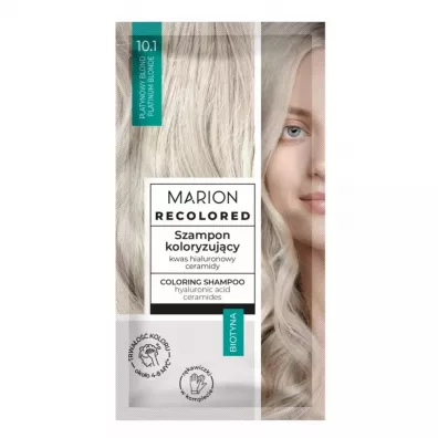 Marion Recolored szampon koloryzuj�cy 10.1 Platynowy Blond 35 ml