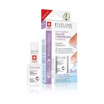 Eveline Cosmetics 3w1 od�ywka wybielaj�ca do paznokci 12 ml