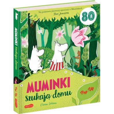 Muminki szukaj domu. Pop-up