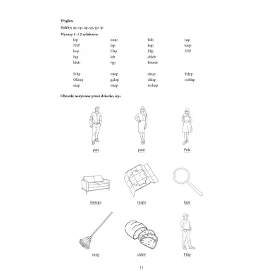 Pomagamy dziecku z op�nionym rozwojem mowy Utrwalanie g�osek p, pi, b, bi, m, mi, t, d, n