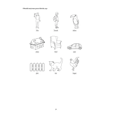 Pomagamy dziecku z op�nionym rozwojem mowy Utrwalanie g�osek p, pi, b, bi, m, mi, t, d, n