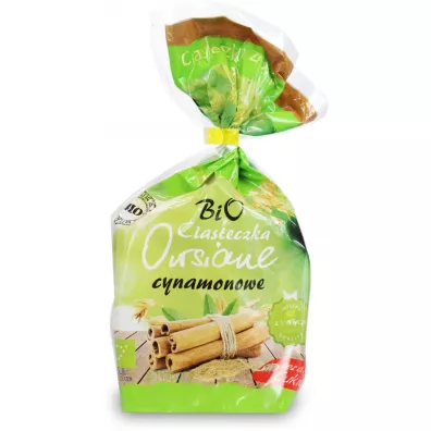 Bio Ania Ciastka owsiane cynamonowe bez dodatku cukrw 150 g Bio