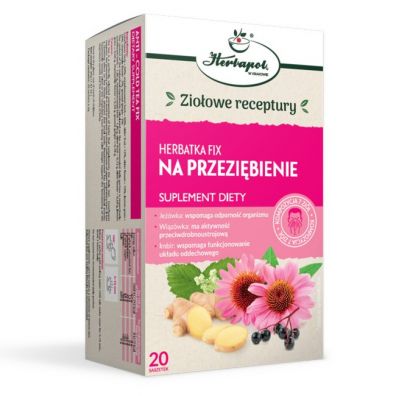 Herbapol Kraków Herbatka Fix Na przeziębienie - suplement diety 20 x 2 g