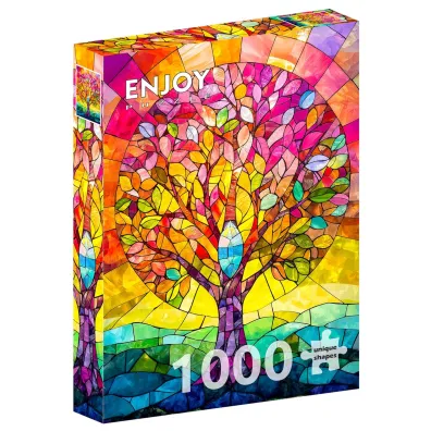 Puzzle 1000 Kryszta�owe drzewo Enjoy