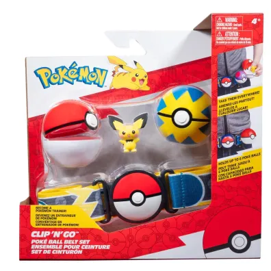 Pokemon Clip N Go Pas Pichu Seria 15, figurka