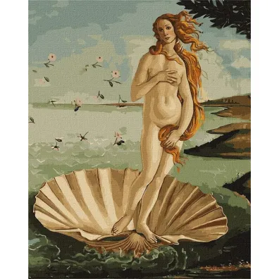 Ideyka Malowanie po numerach - Narodziny Wenus 40x50cm