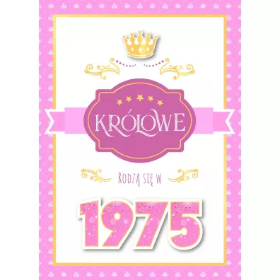 Armin Style KARNET URODZINY B6 Z KOP AS GM-1147 FOL