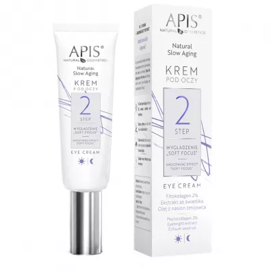 Apis Krem pod oczy wygadzenie Soft Fokus Natural Slow Aging Step 2 15 ml